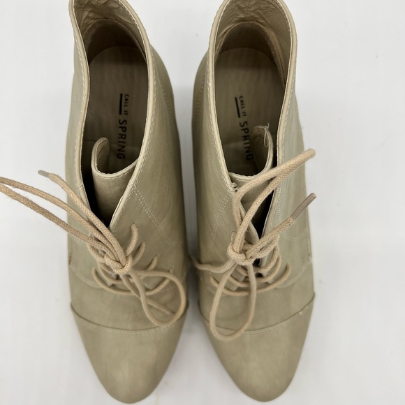 Call It Spring Cream Booties - Picture 6 of 9